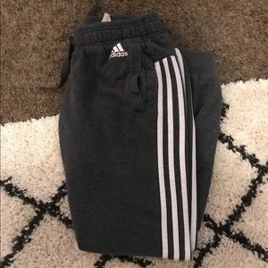 SOLD ON Ⓜ️erc— Adidas 3 Stripe Joggers